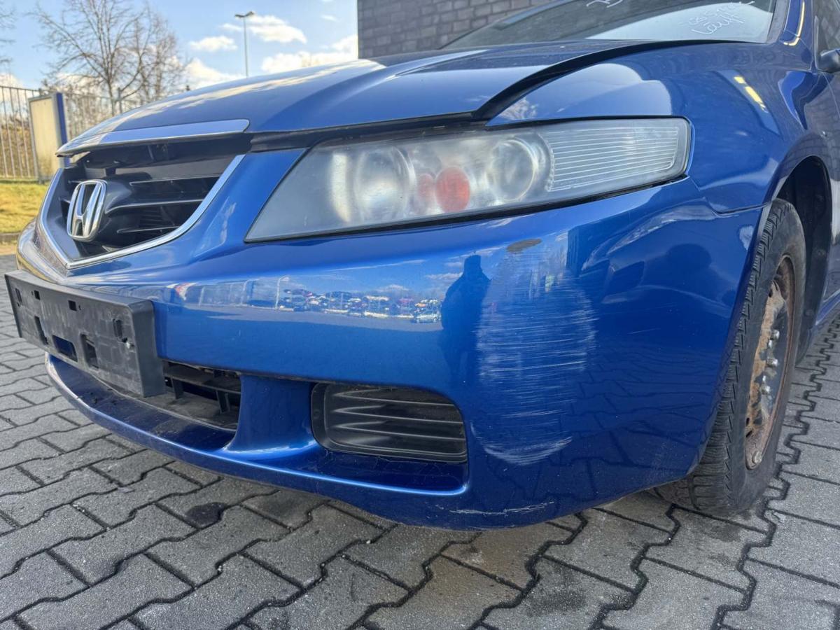 Honda Accord CM1 original Sto&szlig;stange Stossf&auml;nger vorn B.507P Arctic Blue Bj.2003